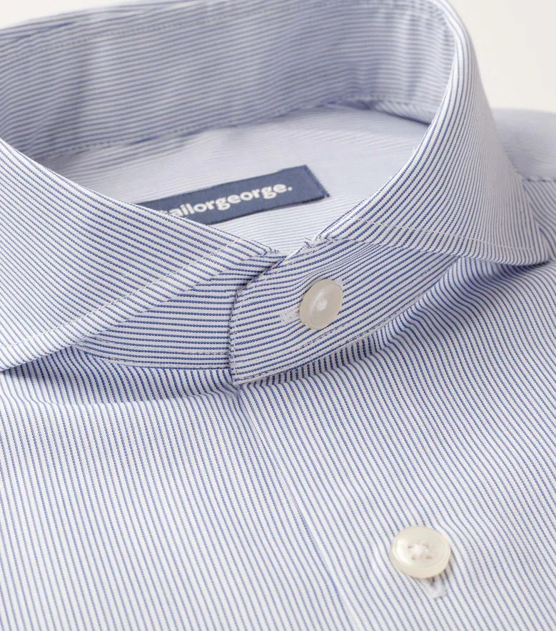 Easy-iron poplin shirt
