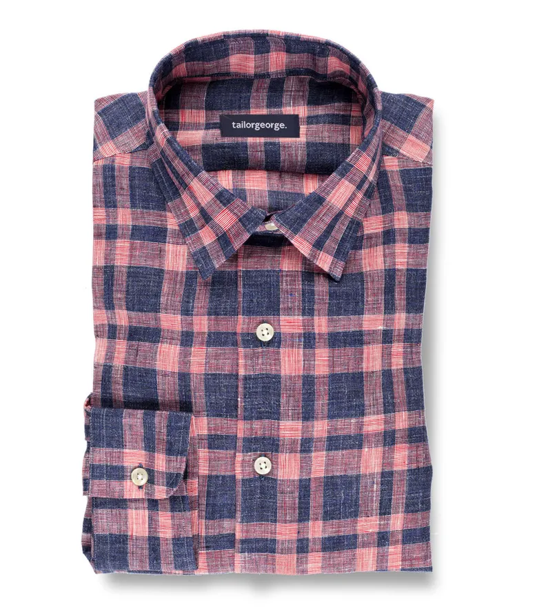 Thomas Mason Wrinkle-Free Shirt