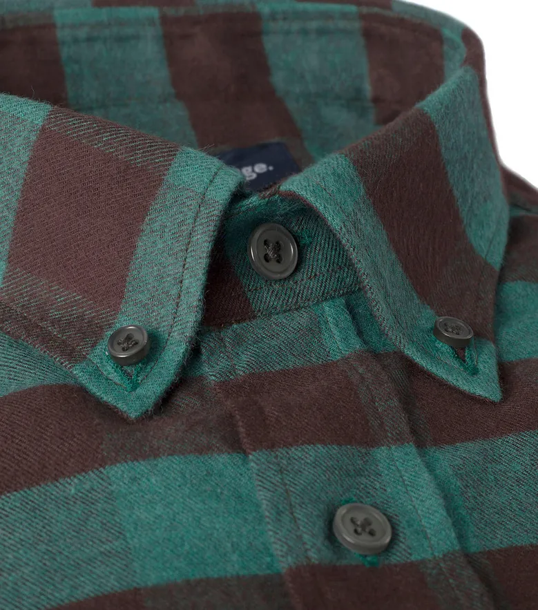 Easy-iron plain white poplin shirt