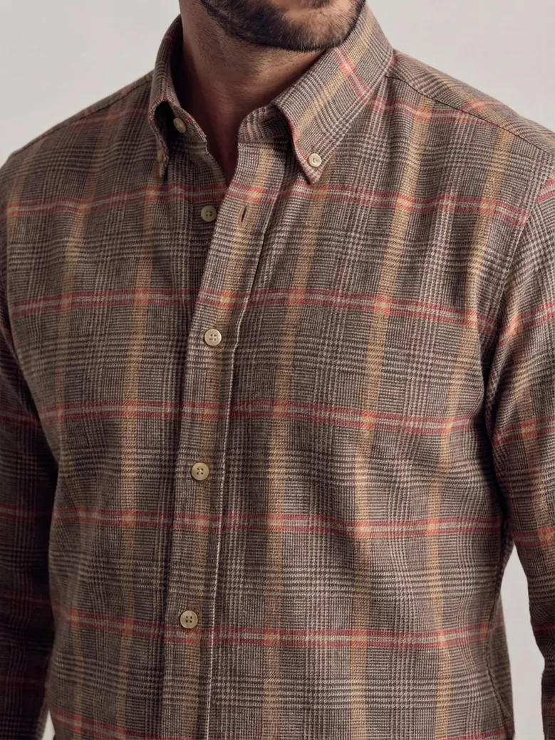 Easy-iron poplin shirt