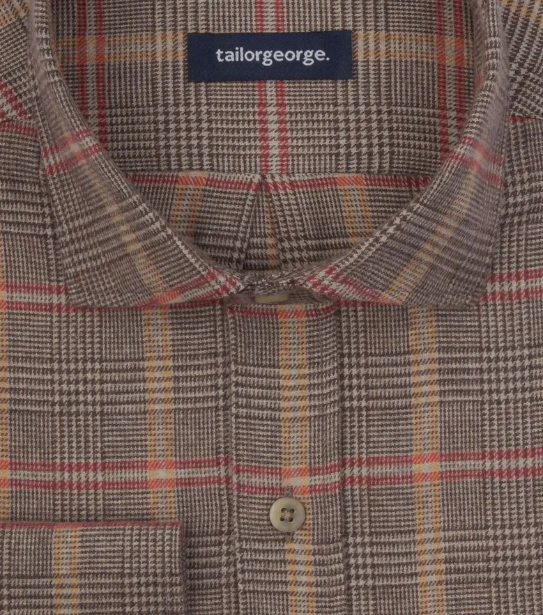 Easy-iron poplin shirt