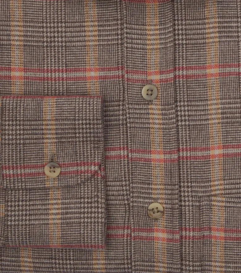 Easy-iron poplin shirt