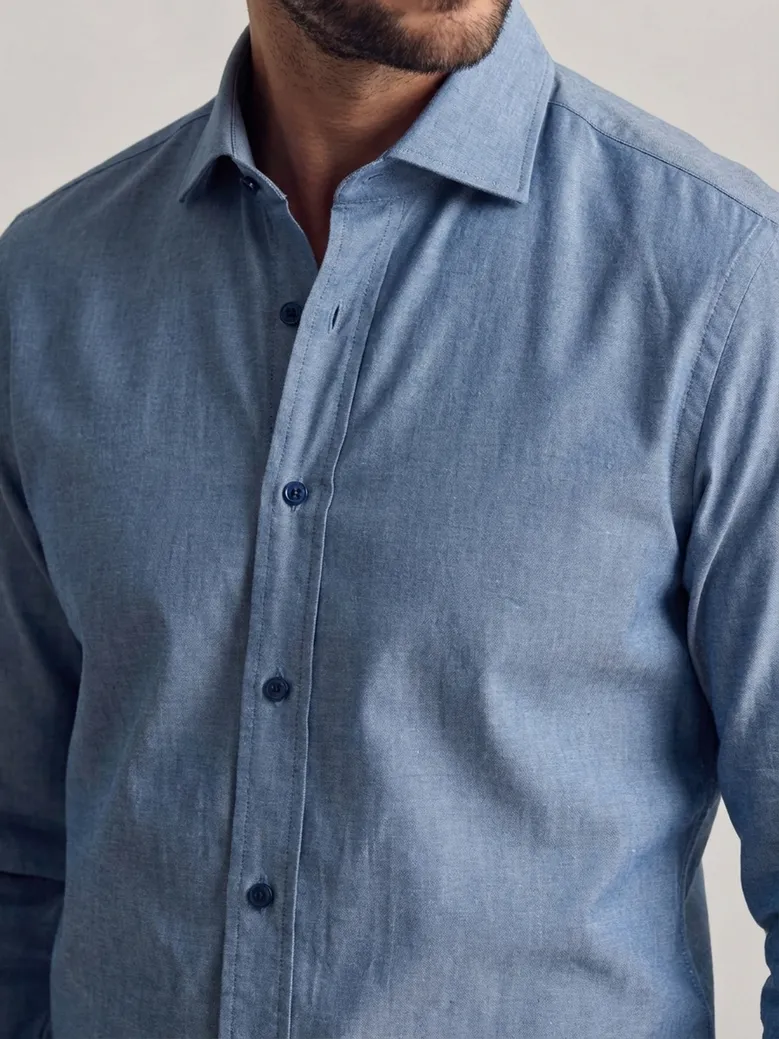Thomas Mason Wrinkle-Free Shirt