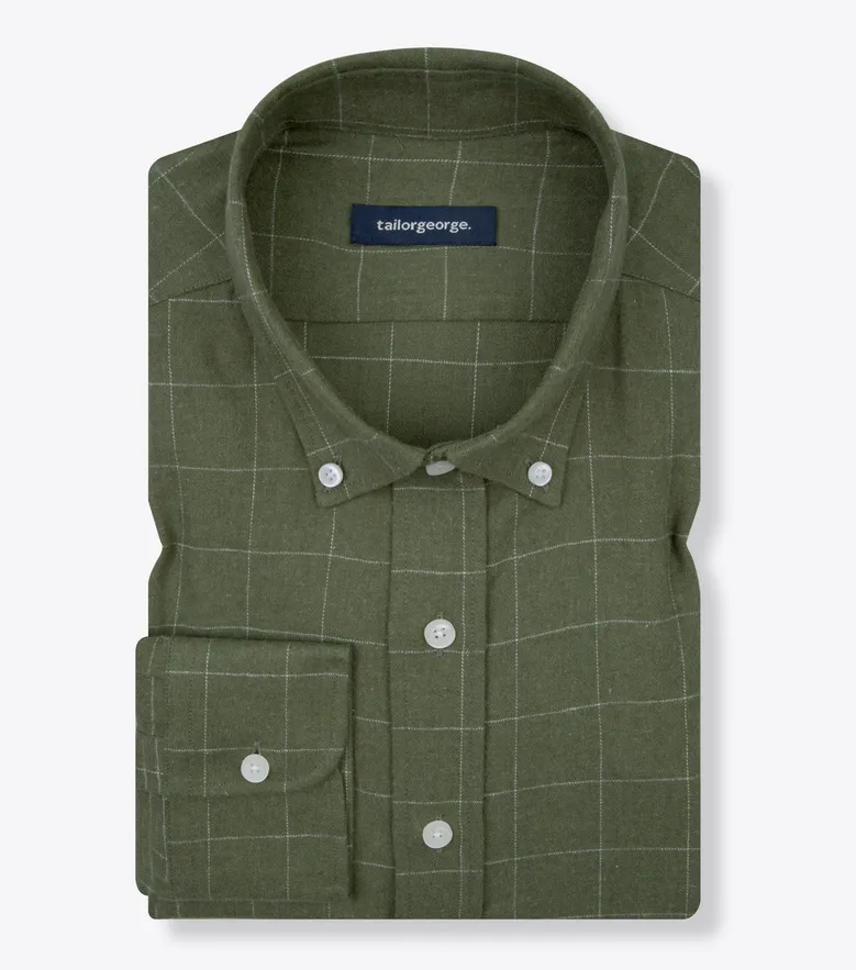 Easy-iron poplin shirt