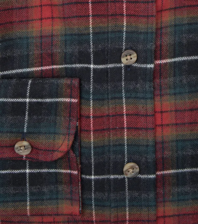 Easy-iron plain white poplin shirt
