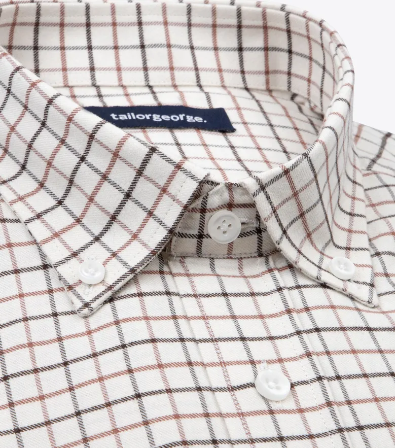 Easy-iron poplin shirt