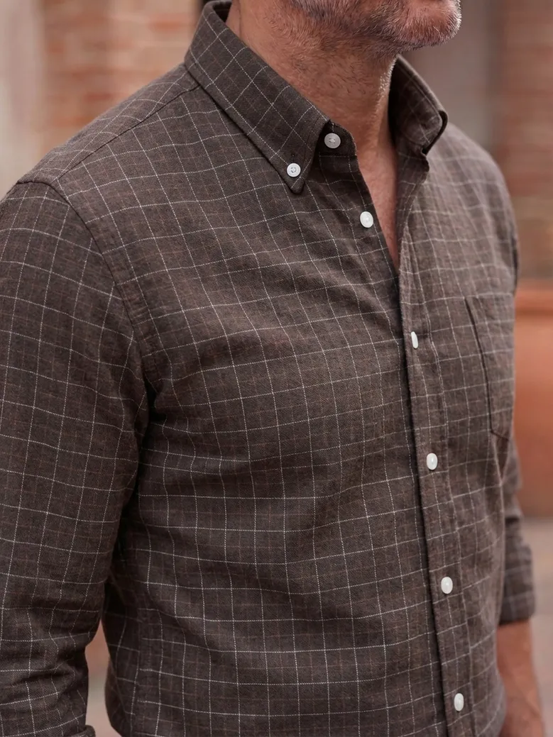 Thomas Mason Wrinkle-Free Shirt