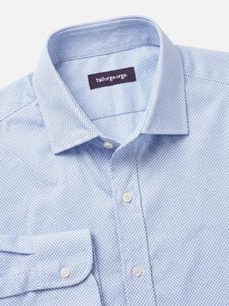 Royal sky blue Oxford shirt