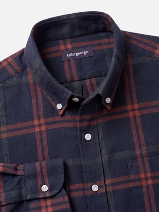 Light and soft flannel shirt
